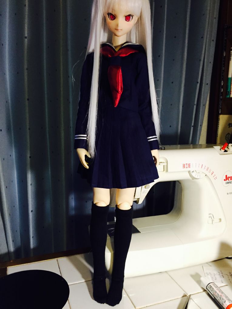 オビツ50-03・カンナヘッドのメイク : カフェ・ド・犬