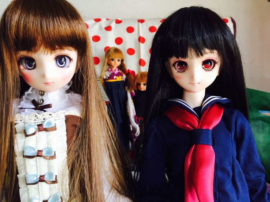 オビツ50-02・みすずヘッドのメイク : カフェ・ド・犬