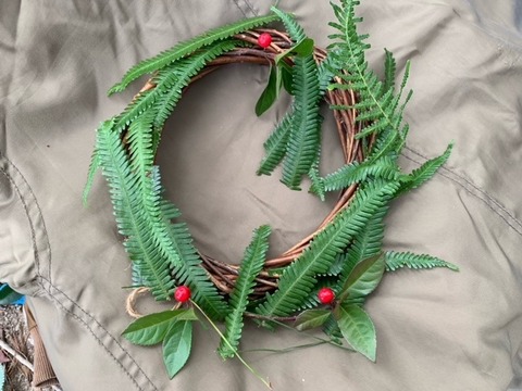 ウラジロとセンリョウ - コピー