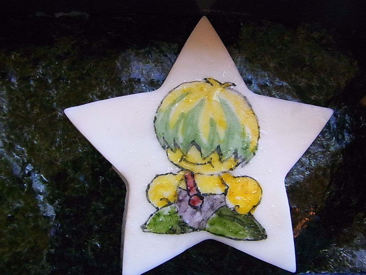 苺ichie ママ業の隙間に オブラートキャラ弁 星のカービィ ブン