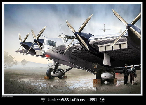 ユンカース　G-38 ルフトハンザ