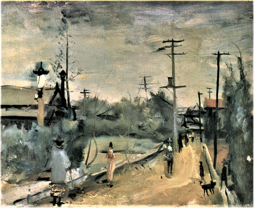 1926-下落合風景　和歌山近代美術館　蔵 (2)