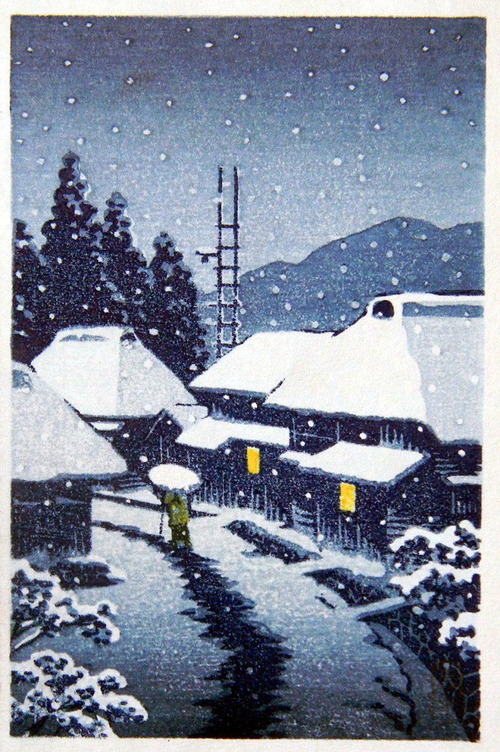 1 雪の寺島