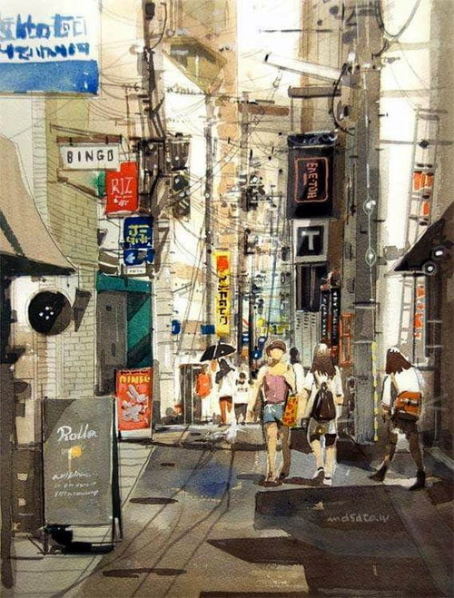 渡部政人の水彩　わたなべ