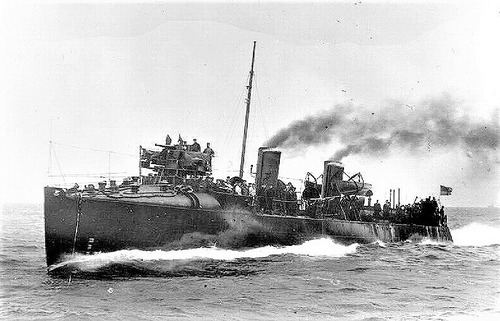 英国海軍　D級駆逐艦　HMS_Fame_(1896)_