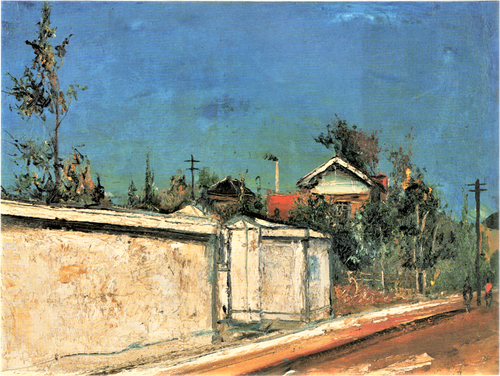 -1926-白い壁の家　下落合　個人