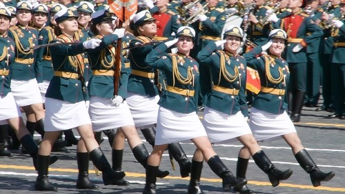 ロシア軍パレード