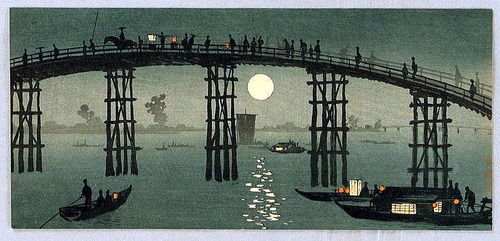 上原古年　月と橋　大
