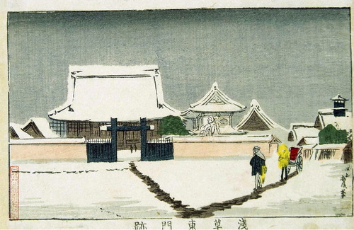 井上安治　浅草