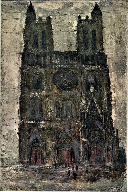 -1925-Notre-Dame[1]　大阪市立美術館　蔵