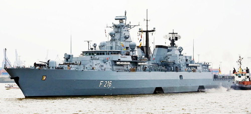 F２１６　フリゲート　独Schleswig-Holstein