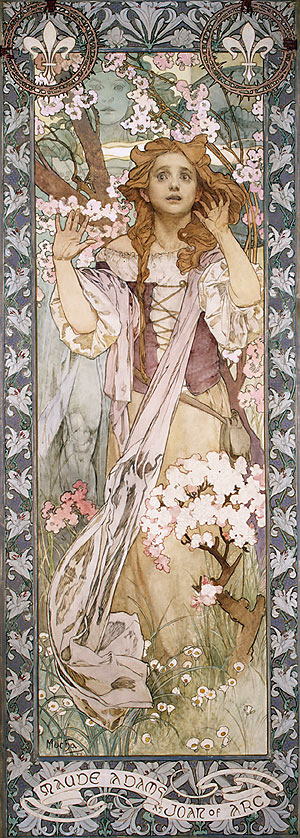 4 Mucha-Maud_Adams_as_Joan_of_Arc-1909