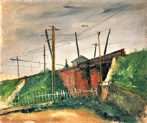 26　下落合風景　ポーラ美術館　蔵