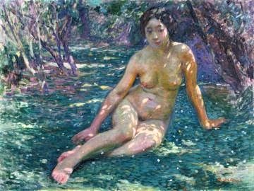 赤松隣作　裸婦　昭和初期　大阪市立美術館　蔵