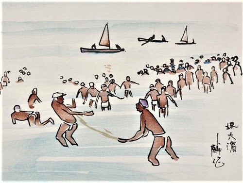 赤松隣作　堺大浜