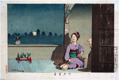 小林清親　 今戸夏月　62-C009