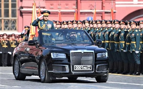 ロシア軍パレード 2019　ショイグ国防相