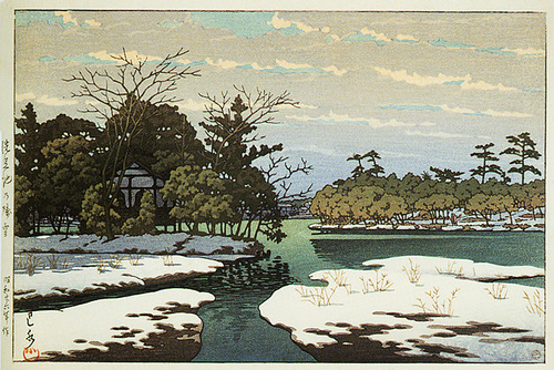 78　千石池の残雪　Ｓ16