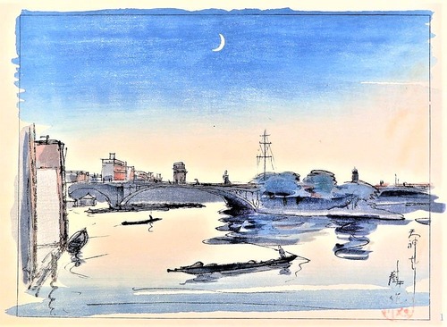 赤松隣作　天神ばし