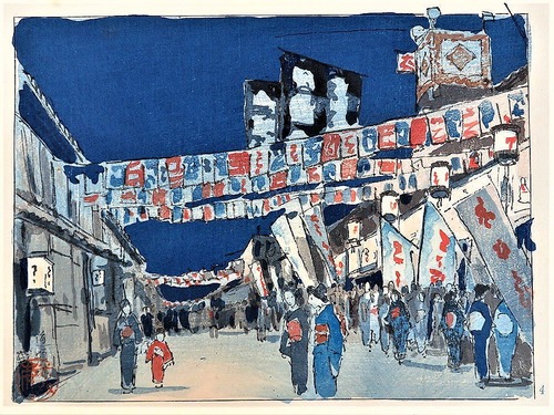 赤松隣作　道頓堀