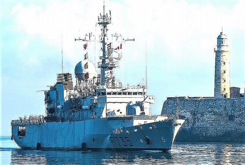 仏フリゲート-F-735--francia-
