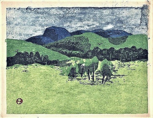 畦地梅太郎　志賀高原