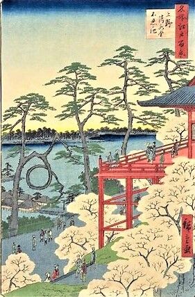 上野清水堂不忍池