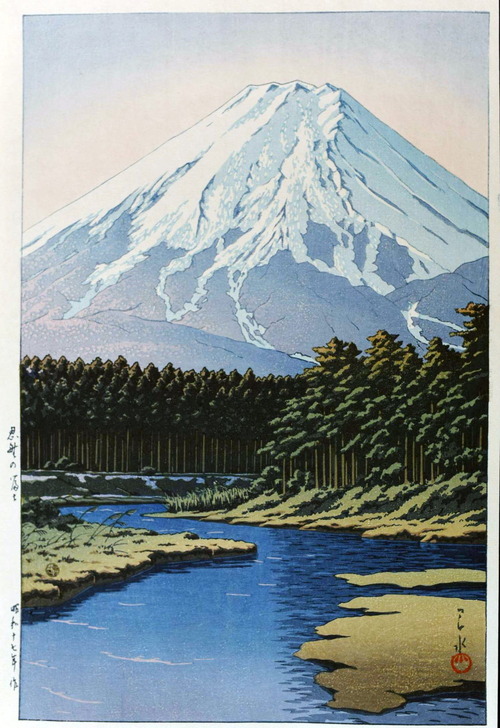 忍野の富士