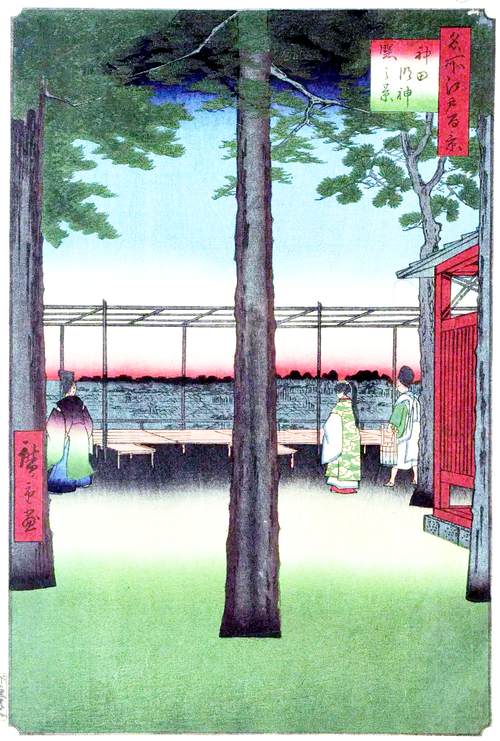 29神田明神曙之景