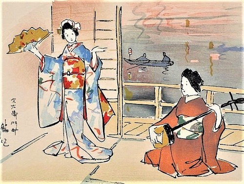 赤松隣作　宗右衛門町　正