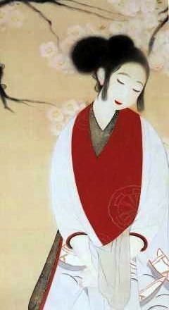 北野恒富　春の宵２