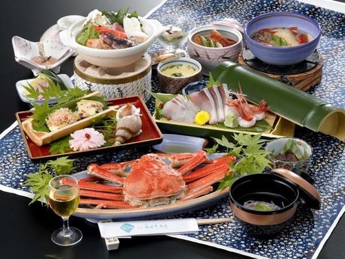 渡月庵　冬の夕食