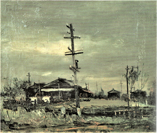 -1926-下落合風景　和歌山近代美術館　蔵