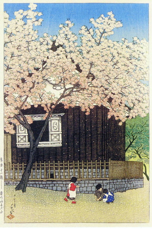 9　春の愛宕山1921Ｔ10