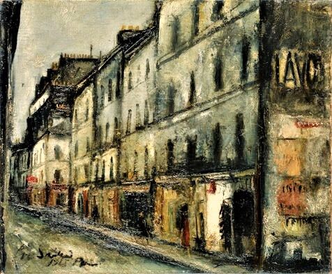 25 パリ風景　ポーラ美術館　蔵