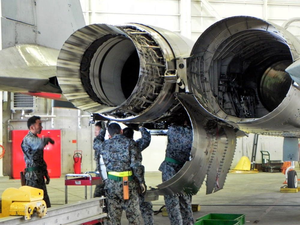 Drecom Isao Oのブログ F 15 のエンジン後部ノズル