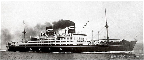 商船三井120年　高砂丸　大阪商戦1937