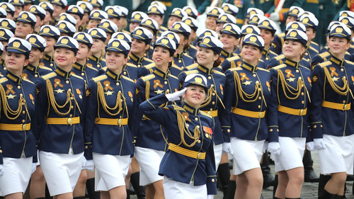 ロシア軍パレード 2019