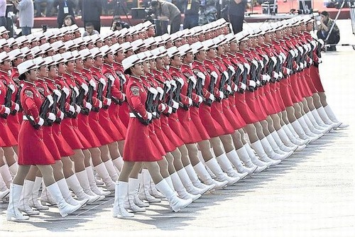 中国軍パレード　2019 (2)