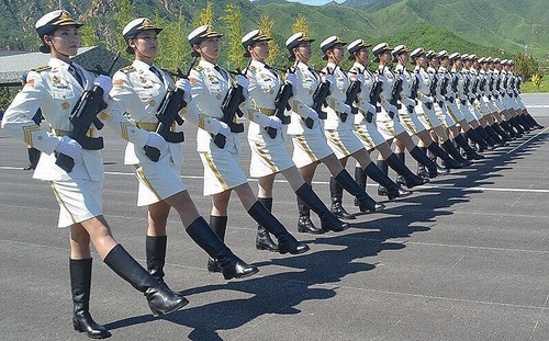 中国軍パレード