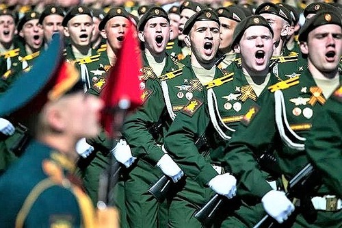 ロシア軍パレード 2019　０