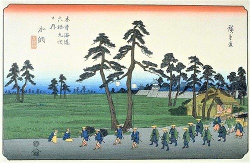 53_加納　広重　木曽街道　
