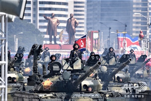 北朝鮮軍パレード (4)