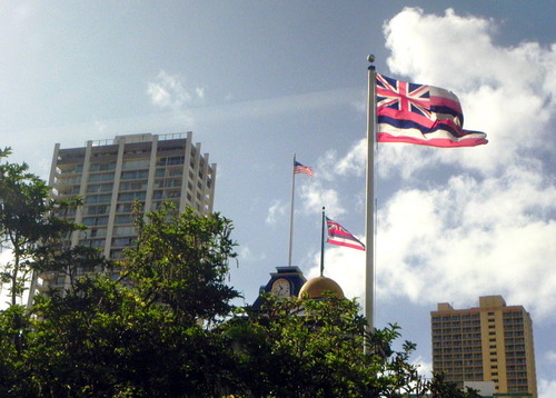 Drecom Isao Oのブログ ハワイ州の旗