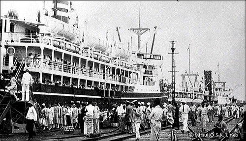 商船三井120年　さんとす丸　7267t 1925