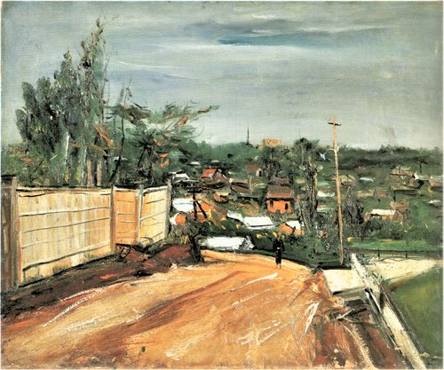 -1926-下落合風景　大阪市立美術館　蔵