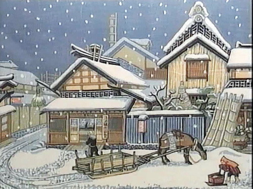 勝平得之　いろり　雪の街　S2