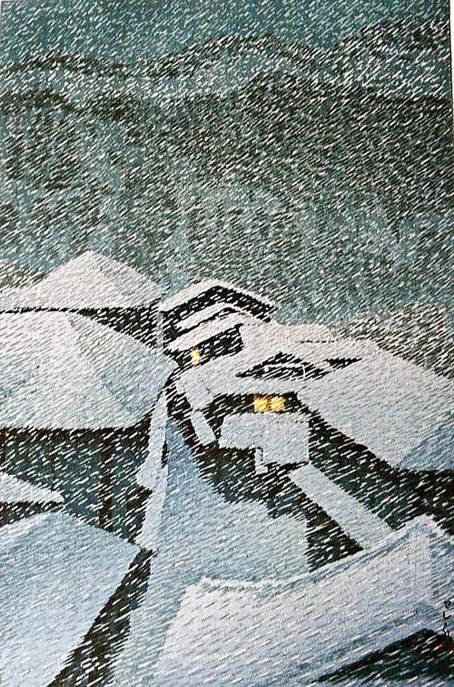 川瀬巴水　塩原