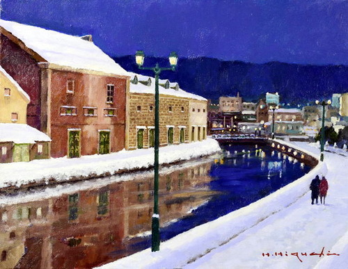 樋口洋　雪の小樽