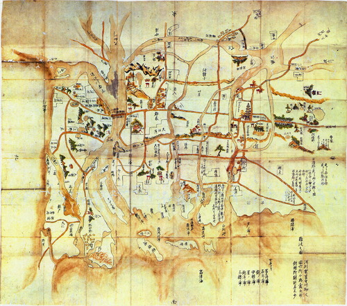 　浪華　古い地図